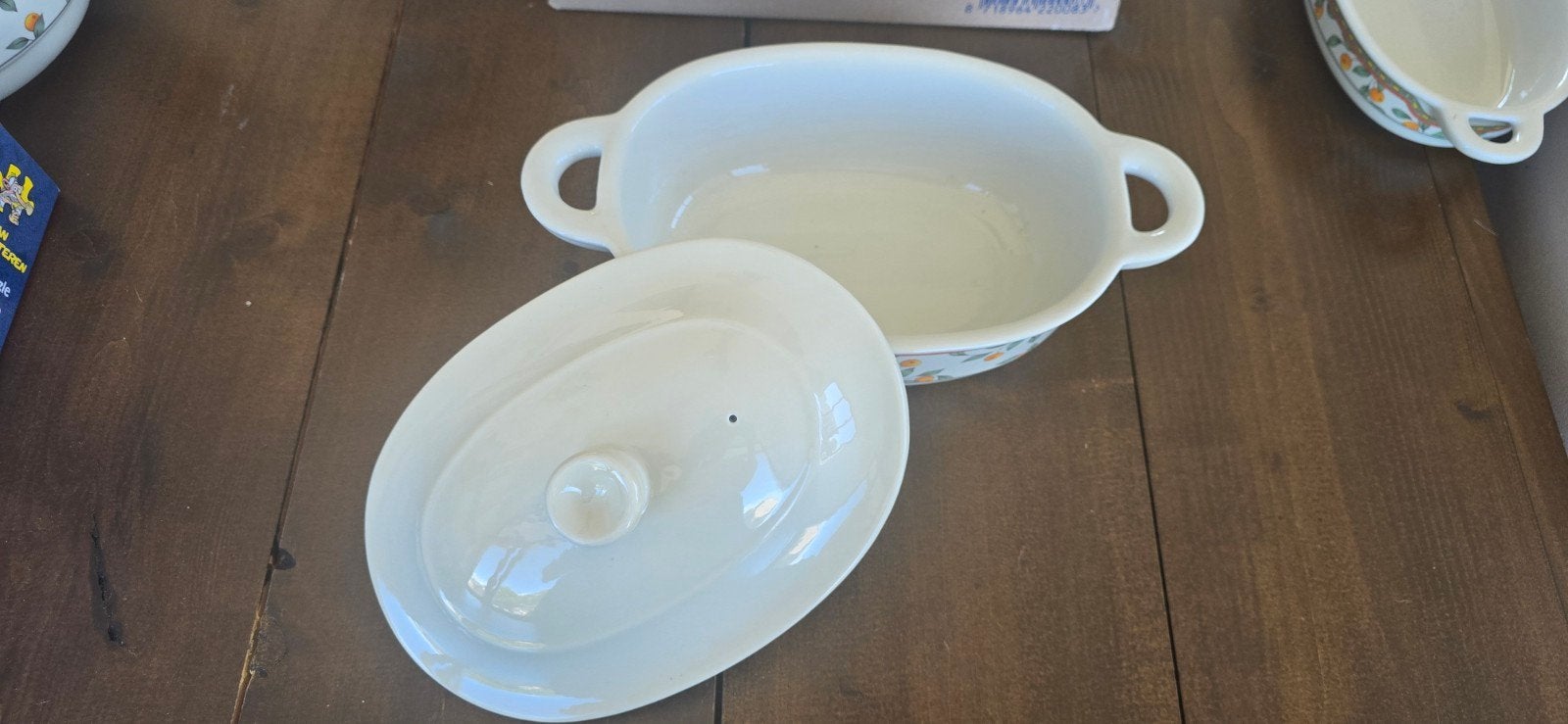 dekschaal/terrine Koffietijdservies, Huis en Inrichting, Ophalen of Verzenden, Overige stijlen, Porselein, Schaal of Schalen