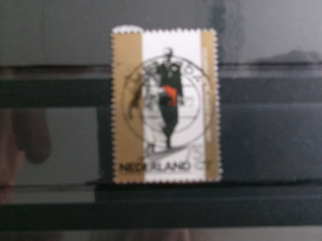 1987 - jubileumzegel 50 jaar huwelijk (998f), Verzenden, Gestempeld