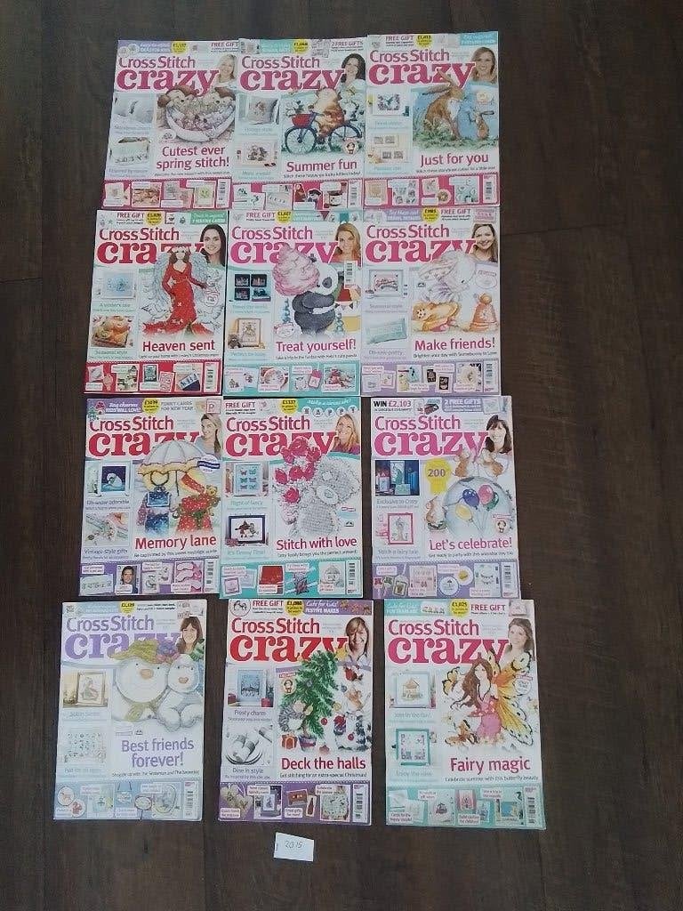12 cross crazy 2015, Ophalen of Verzenden, Zo goed als nieuw, Handborduren, Patroon
