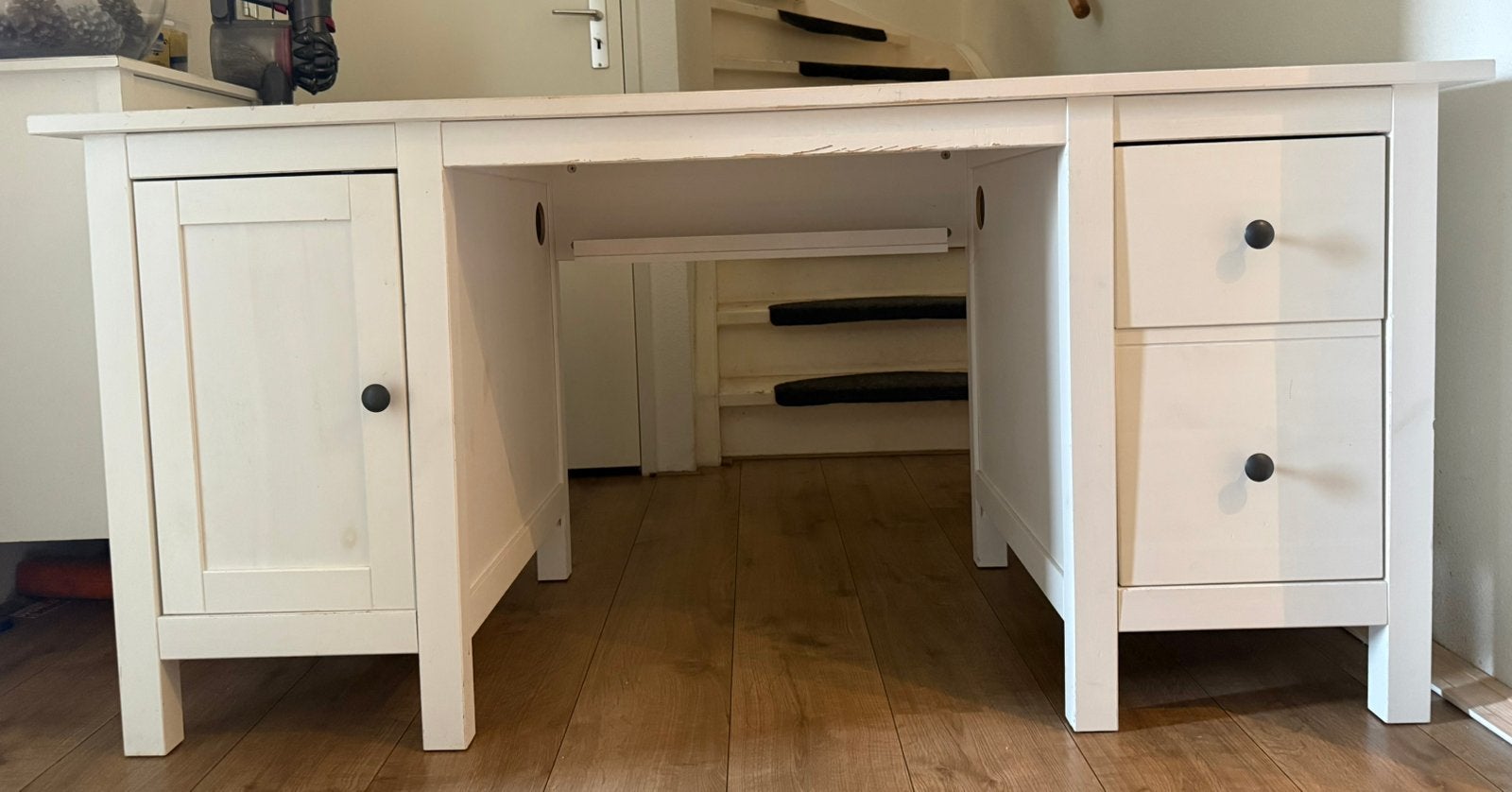 Te koop ikea burea hout, Ophalen, 160 cm, Gebruikt, IKEA