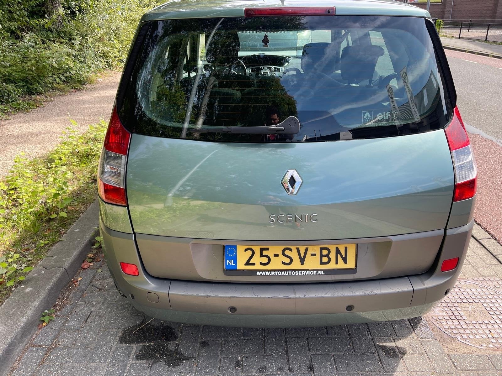 Renault Scénic 2.0 16V 99KW 2006 Groen, Auto's, 1998 cc, 4 cilinders, Origineel Nederlands, Particulier