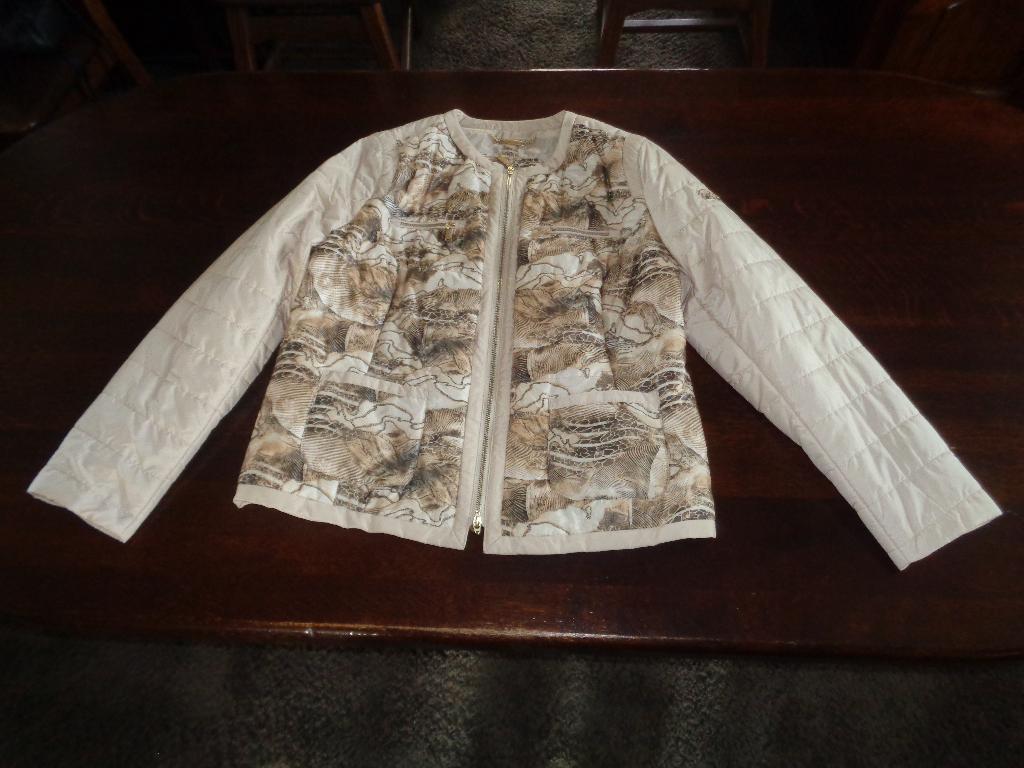CONCEPT K gewatteerd beige jasje, Verzenden, Beige, Maat 46/48 (XL) of groter, Nieuw