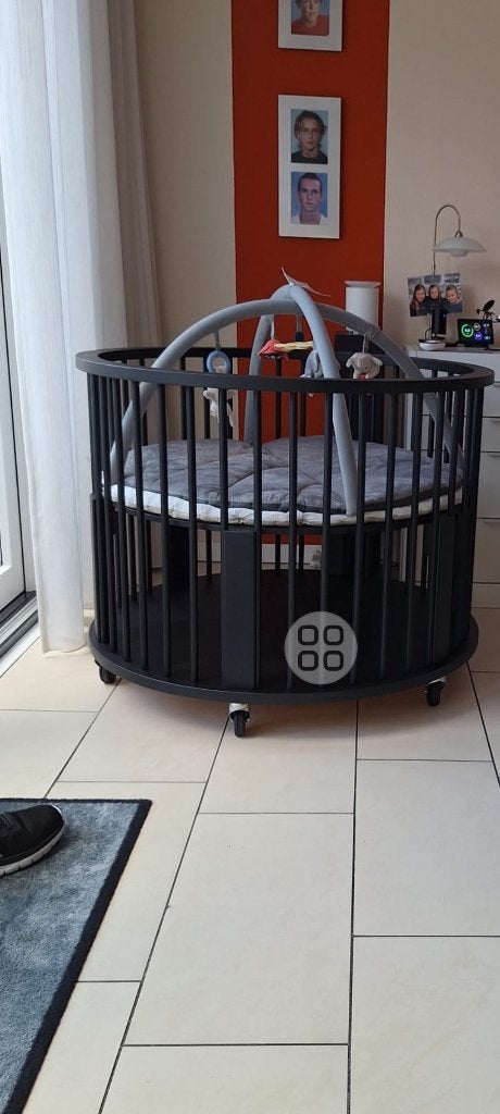 kinderbox, Kinderen en Baby's, Ophalen, Gebruikt, Rond, In hoogte verstelbaar