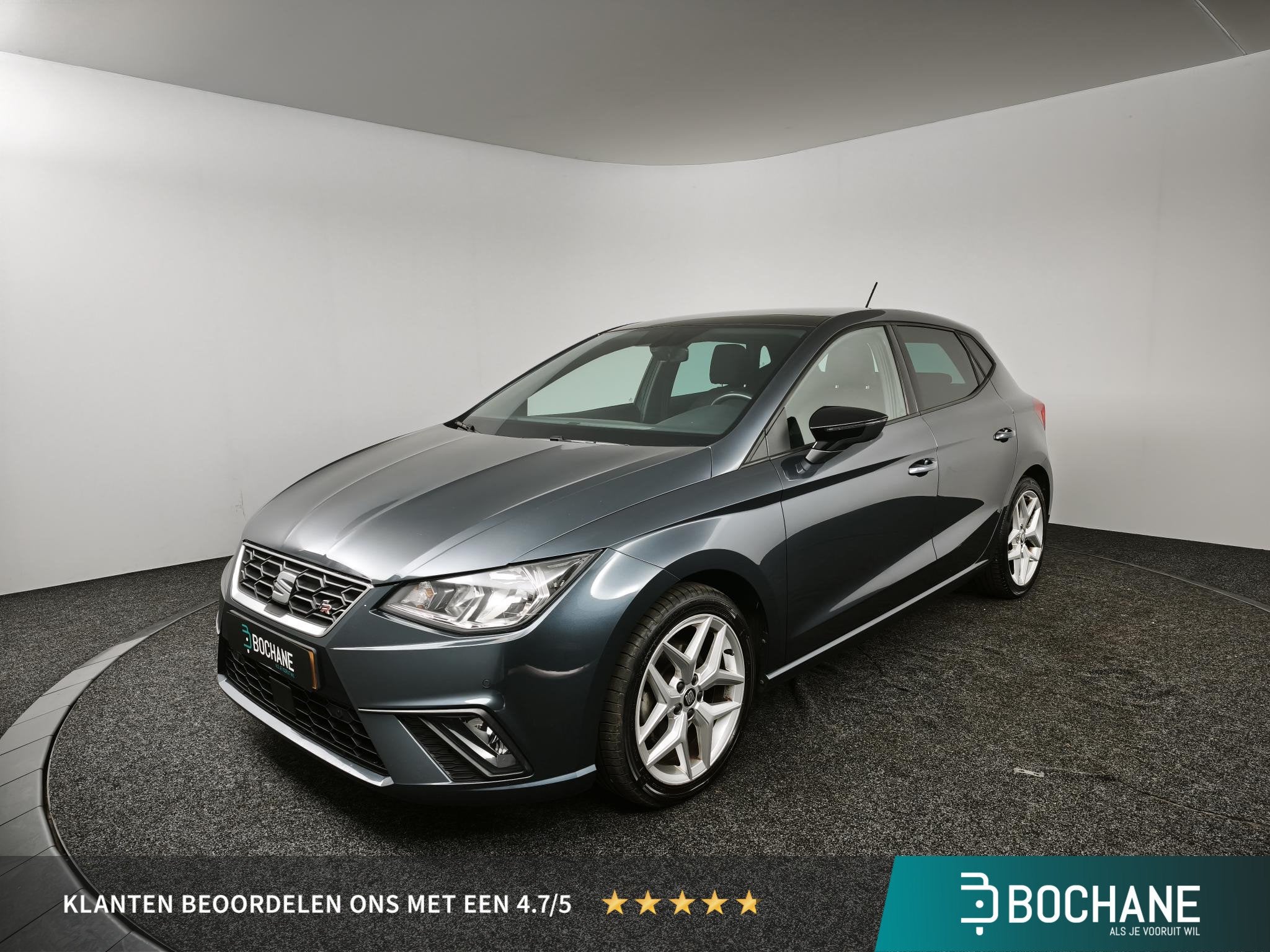 SEAT Ibiza 1.0 TSI FR Business Intense | Panoramadak | Apple, Auto's, Seat, Bedrijf, Te koop, Ibiza, ABS, Achteruitrijcamera, Airbags