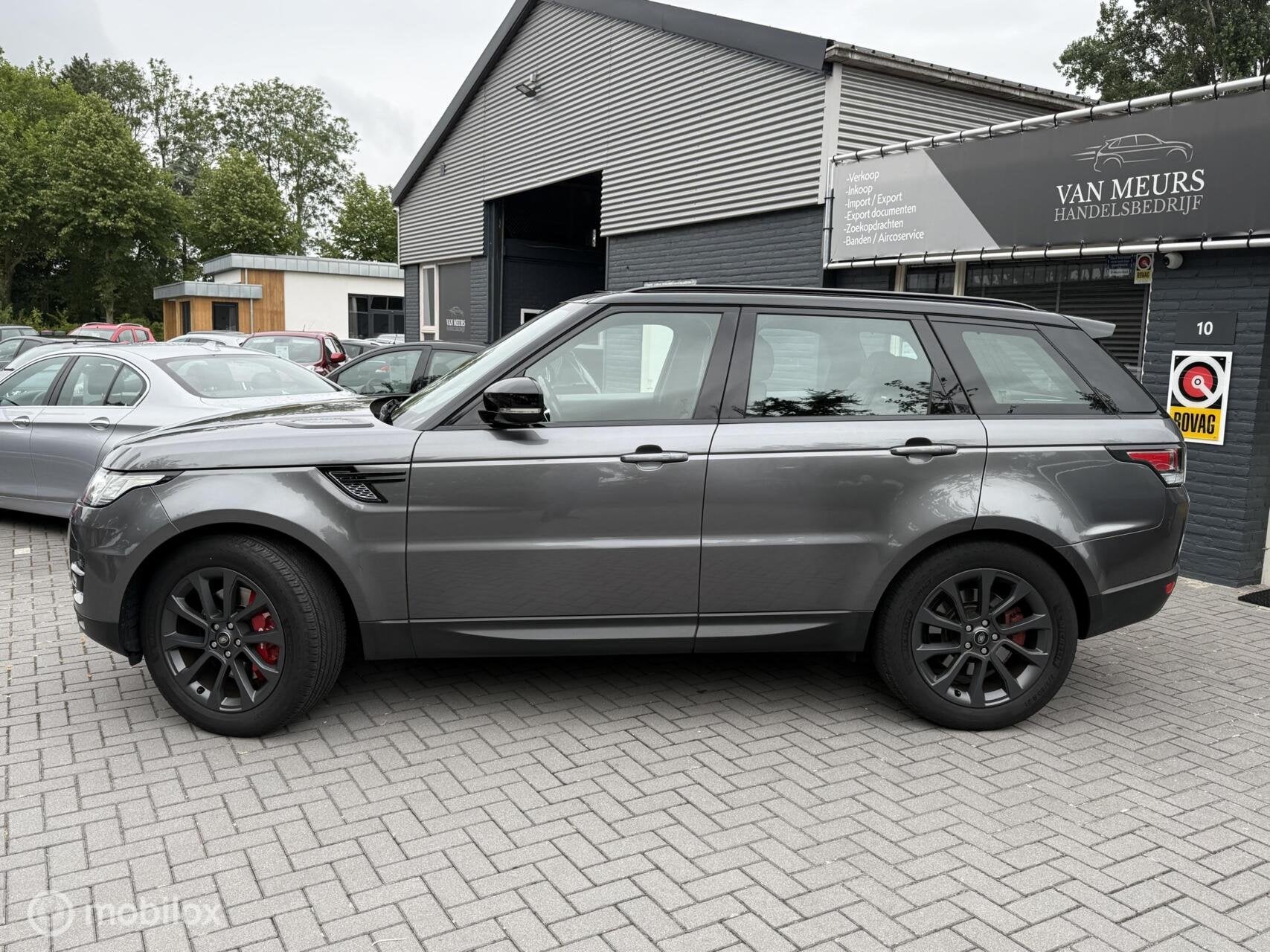 Land Rover Range Rover Sport 3.0 SDV6 HSE dynamic, trekhaak,, Auto's, Euro 5, Gebruikt, Zwart, 2993 cc