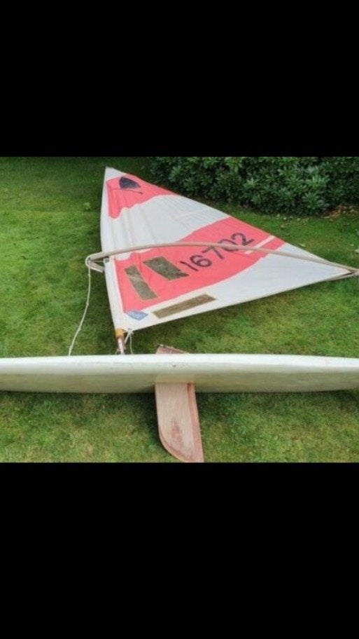 Ten Cate Windsurfer Vintage  uit 1976 - Complete Set, Watersport en Boten, Windsurfen, Gebruikt, Complete set, Overige merken