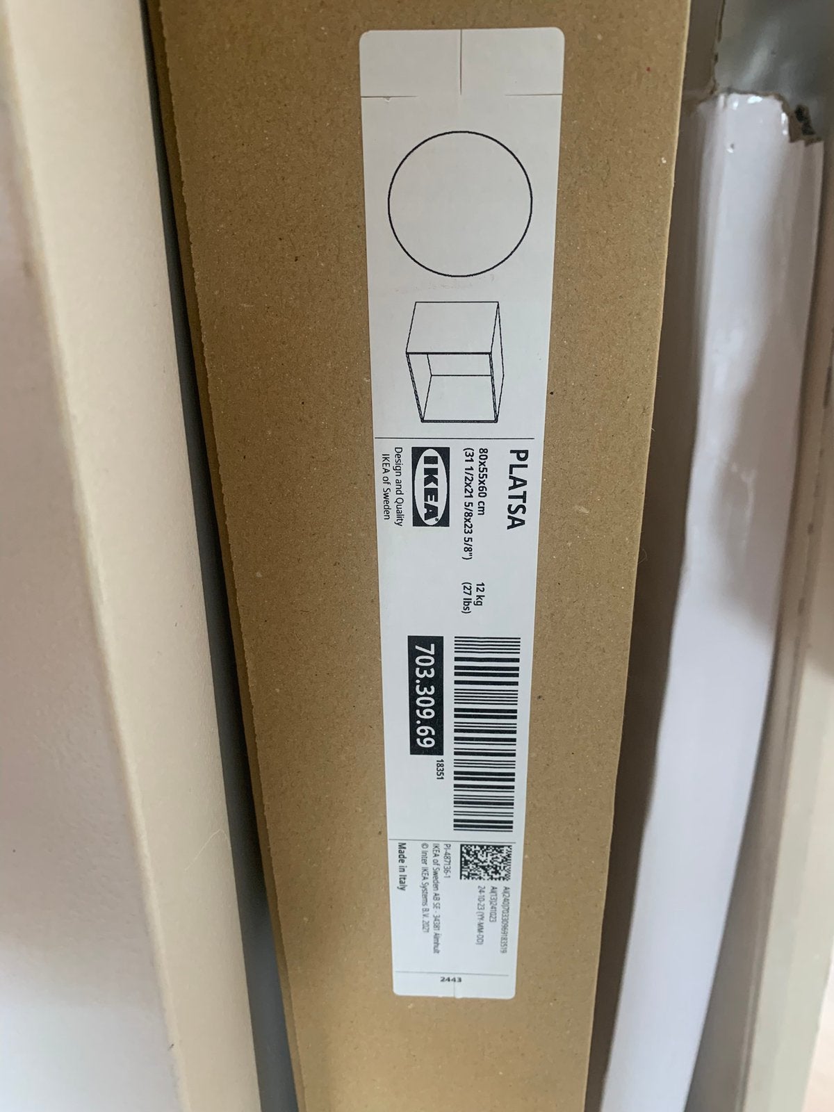 Platsa 80x55x60 NIEUW!, Huis en Inrichting, Kasten | Kledingkasten, Ophalen, 50 tot 100 cm, Zo goed als nieuw, Minder dan 100 cm