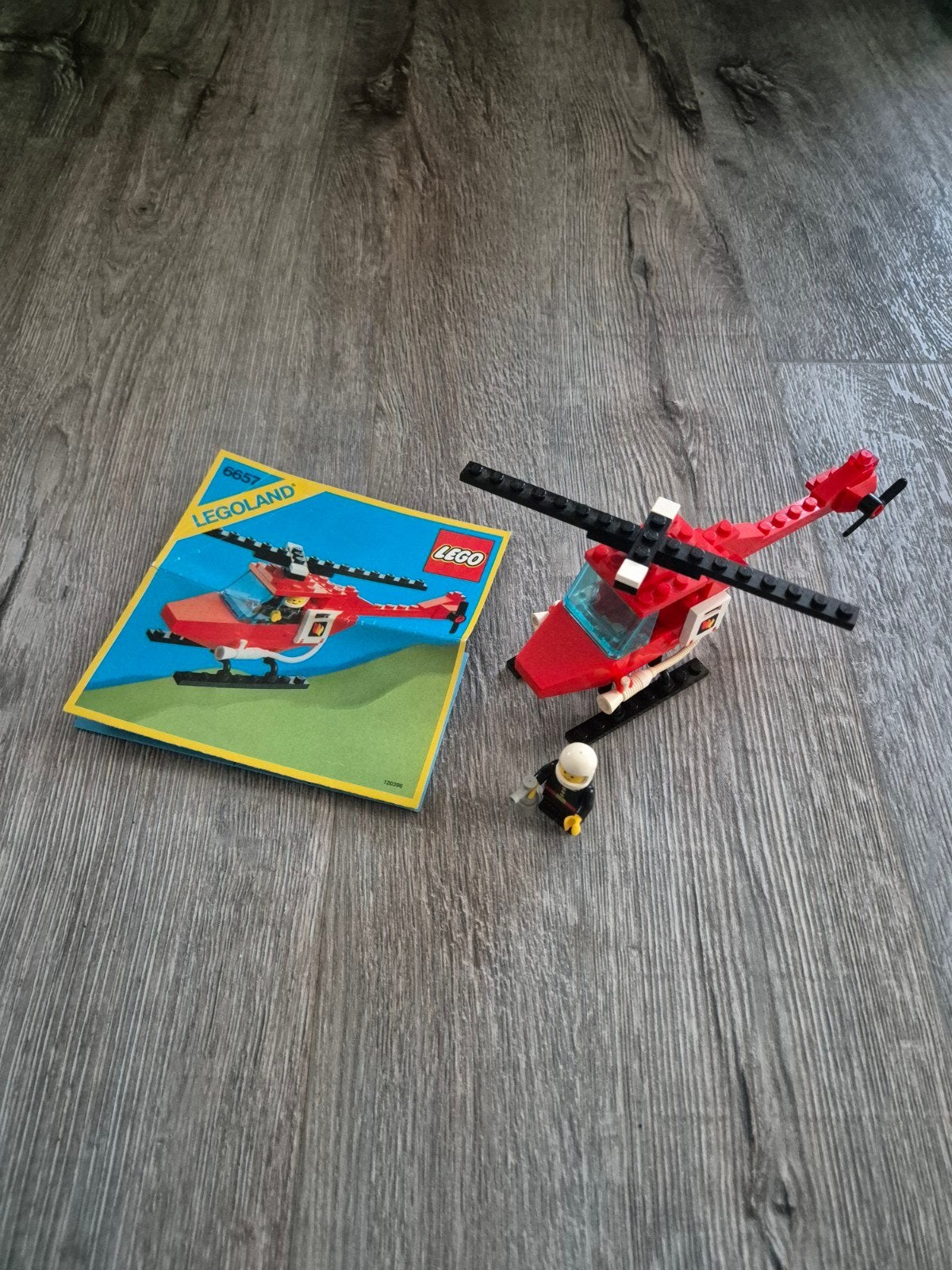 LEGO set 6657 Helikopter, Ophalen of Verzenden, Gebruikt