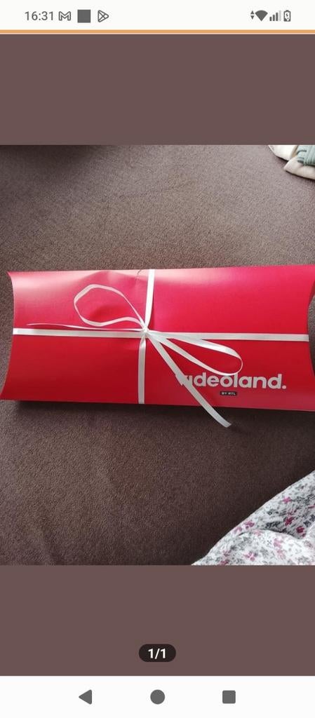 Videoland cadeaubonnen, Eén persoon, Cadeaubon