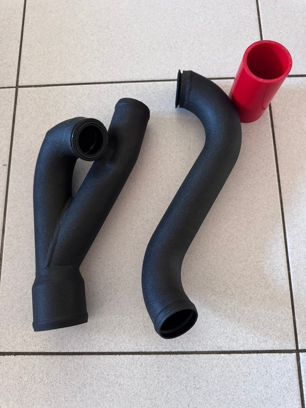 N54 ALUMINUM TURBO OUTLET CHARGEPIPE UPGRADE KIT- 135I, 335I, Ophalen of Verzenden
