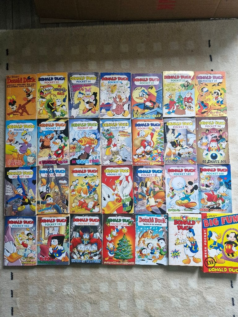 Donald Duck pockets, Boeken, Meerdere stripboeken, Ophalen of Verzenden, Gelezen, Donald Duck