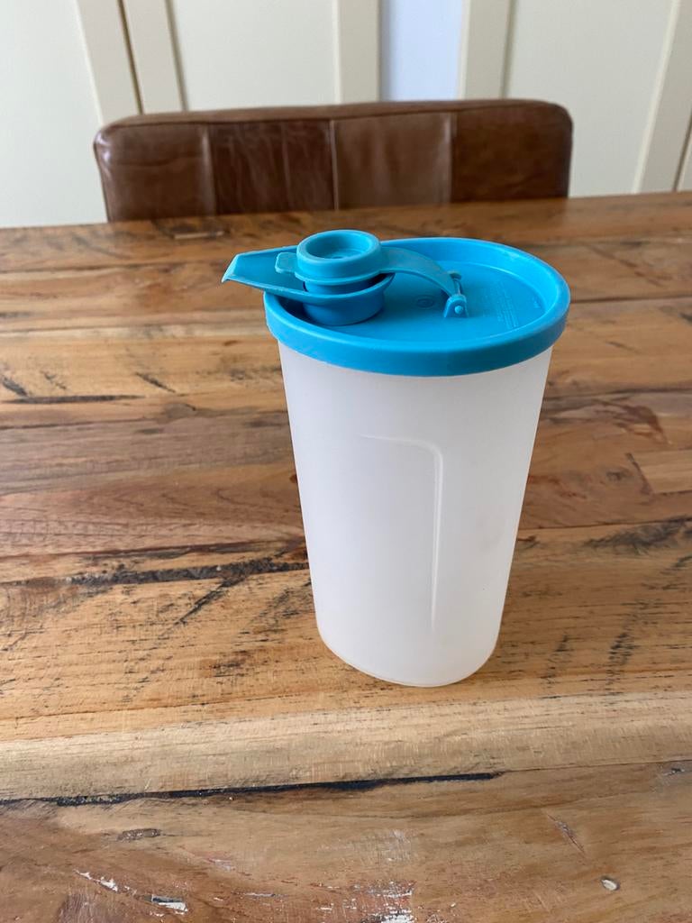 Tupperware dressing kannetje, Ophalen of Verzenden, Beker of Kan