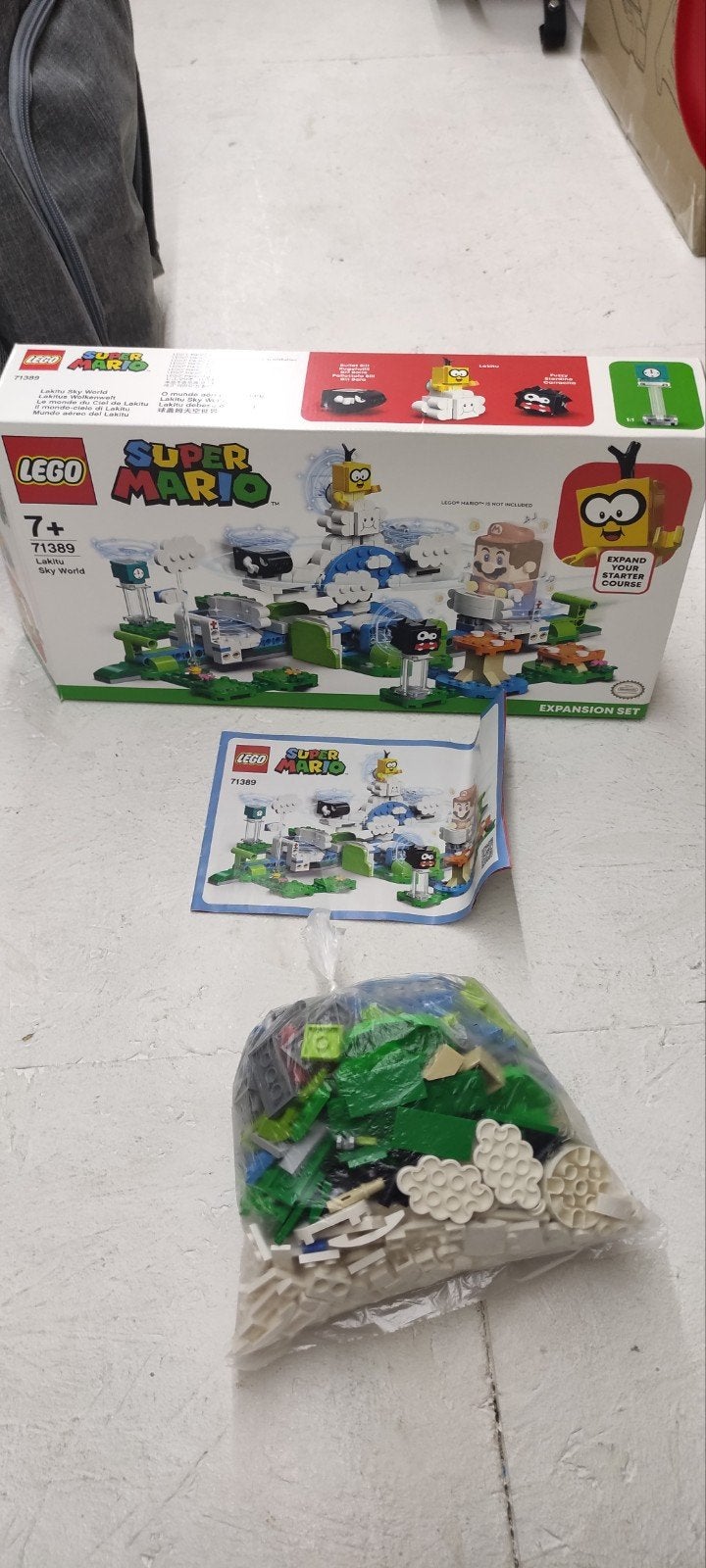 Lego super mario 71389, Ophalen, Compleet, Lego, Zo goed als nieuw