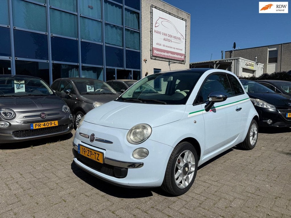 Fiat 500 1.2 Lounge Pano, Airco, APK 05/27, Auto's, Fiat, Bedrijf, Te koop, ABS, Airbags, Airconditioning, Automatische klimaatregeling