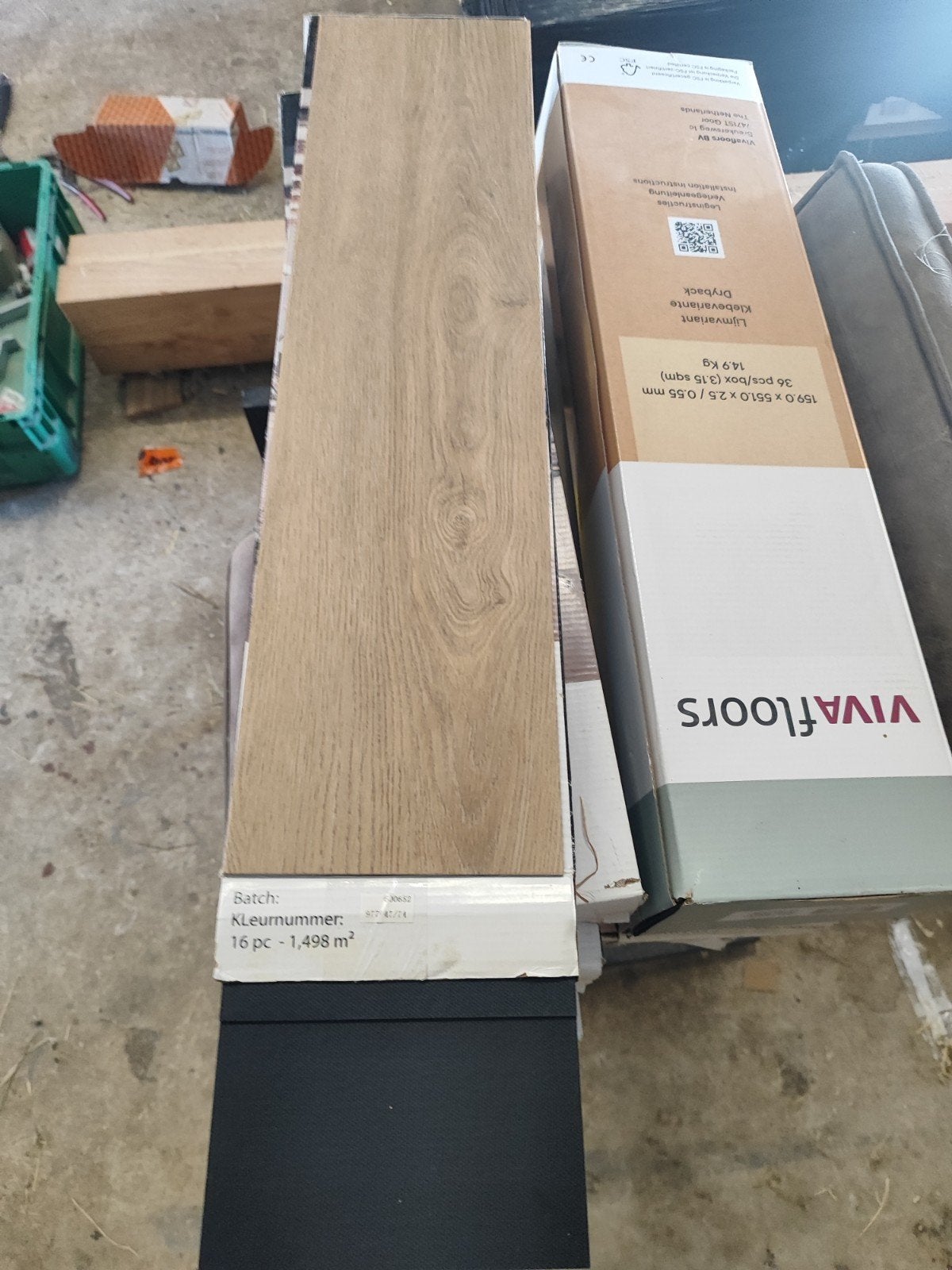 montiniqeu hebeta visgraat 977947 74 7.49m2, Ophalen, Nieuw, 5 tot 10 m², Overige typen