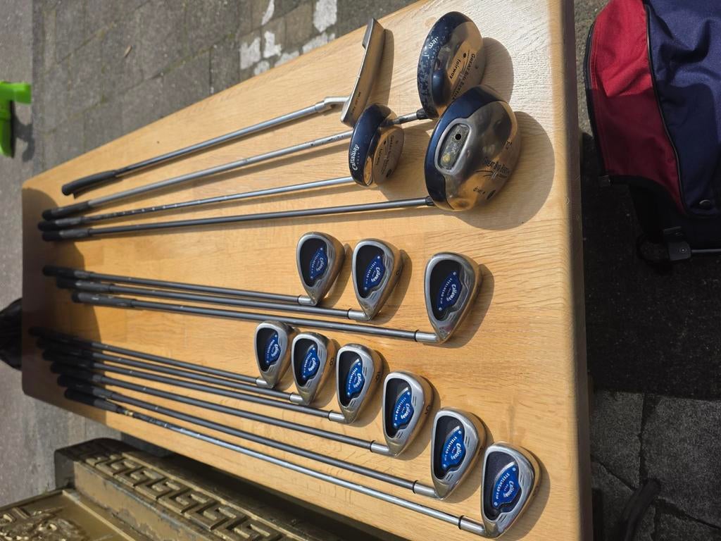 Callaway Golfset - Drivers, Irons en Putter, Sport en Fitness, Golf, Ophalen of Verzenden, Gebruikt, Set, Callaway