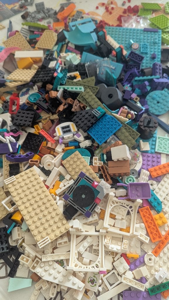 Grote partij diverse LEGO bouwstenen, Ophalen, Minder dan 500 stukjes, Gebruikt, Overige typen