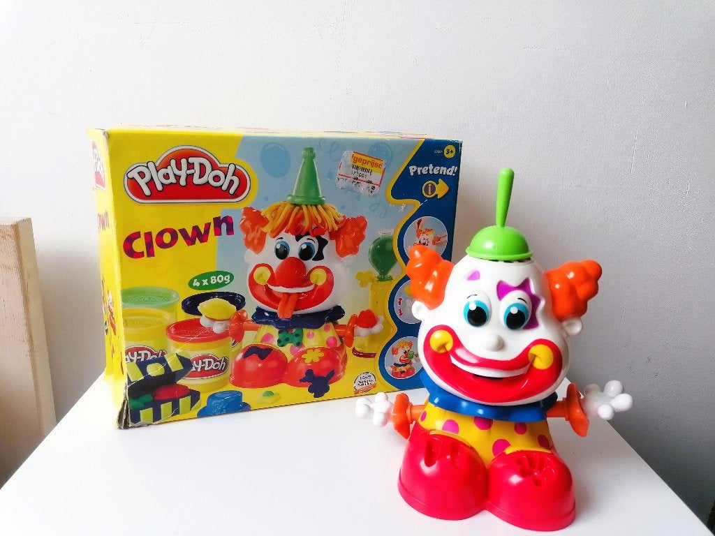 Vintage Play-Doh Clown Speelset – exclusief klei, Ophalen of Verzenden, Gebruikt, Ontdekken