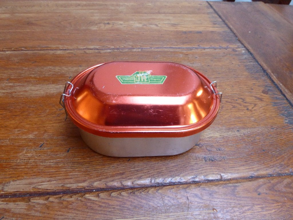 Vintage aluminium lunch box, Majestic, Ophalen of Verzenden