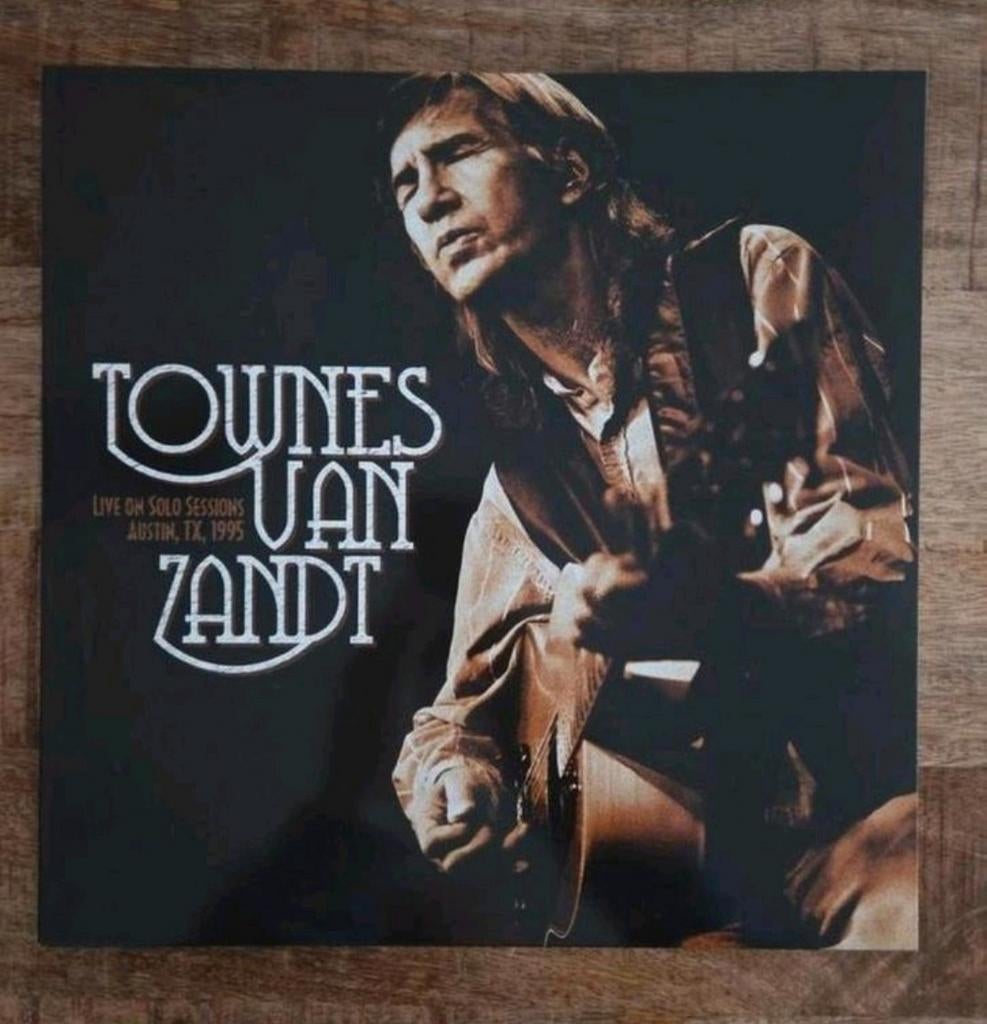 Lp townes van zandt live on solo sessions austin TX 1995, Cd's en Dvd's, Ophalen of Verzenden, Zo goed als nieuw, 12 inch