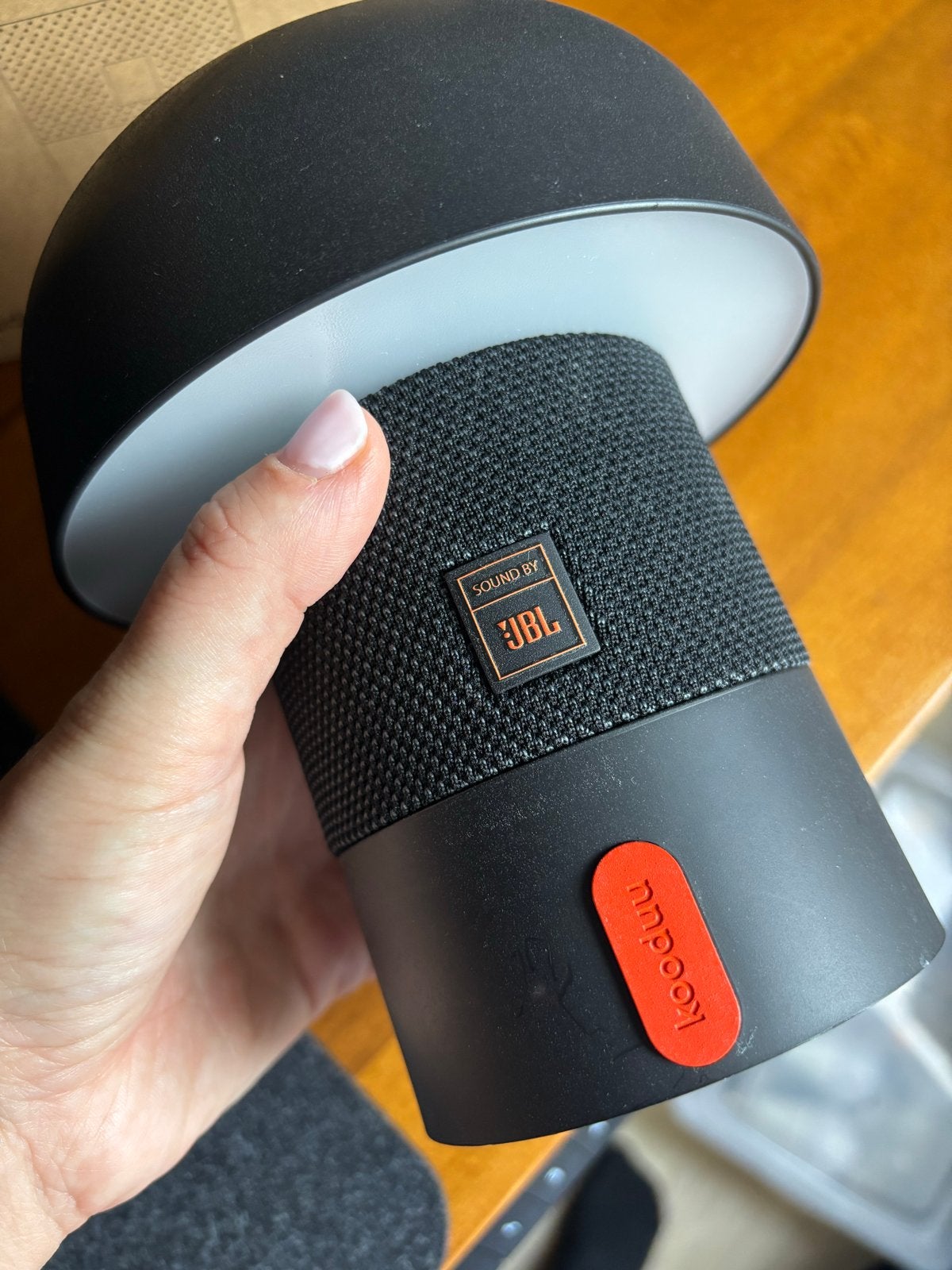 Sensa Play Mini JBL tafellamp met muziekbox, JBL, Ophalen of Verzenden, Zo goed als nieuw, Draagbare speaker