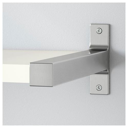 Wandplank/boekenplank met RVS drager, 10 stuks beschikbaar!, Ophalen of Verzenden, Zo goed als nieuw