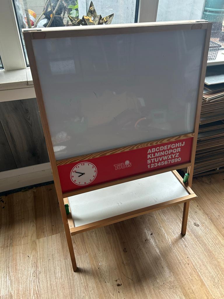 Krijt en whiteboard in 1, Ophalen, Whiteboard