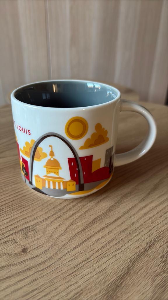 Starbucks St. Louis mok, Huis en Inrichting, Keuken | Servies, Ophalen of Verzenden, Zo goed als nieuw, Overige stijlen, Kop(pen) en/of Schotel(s)