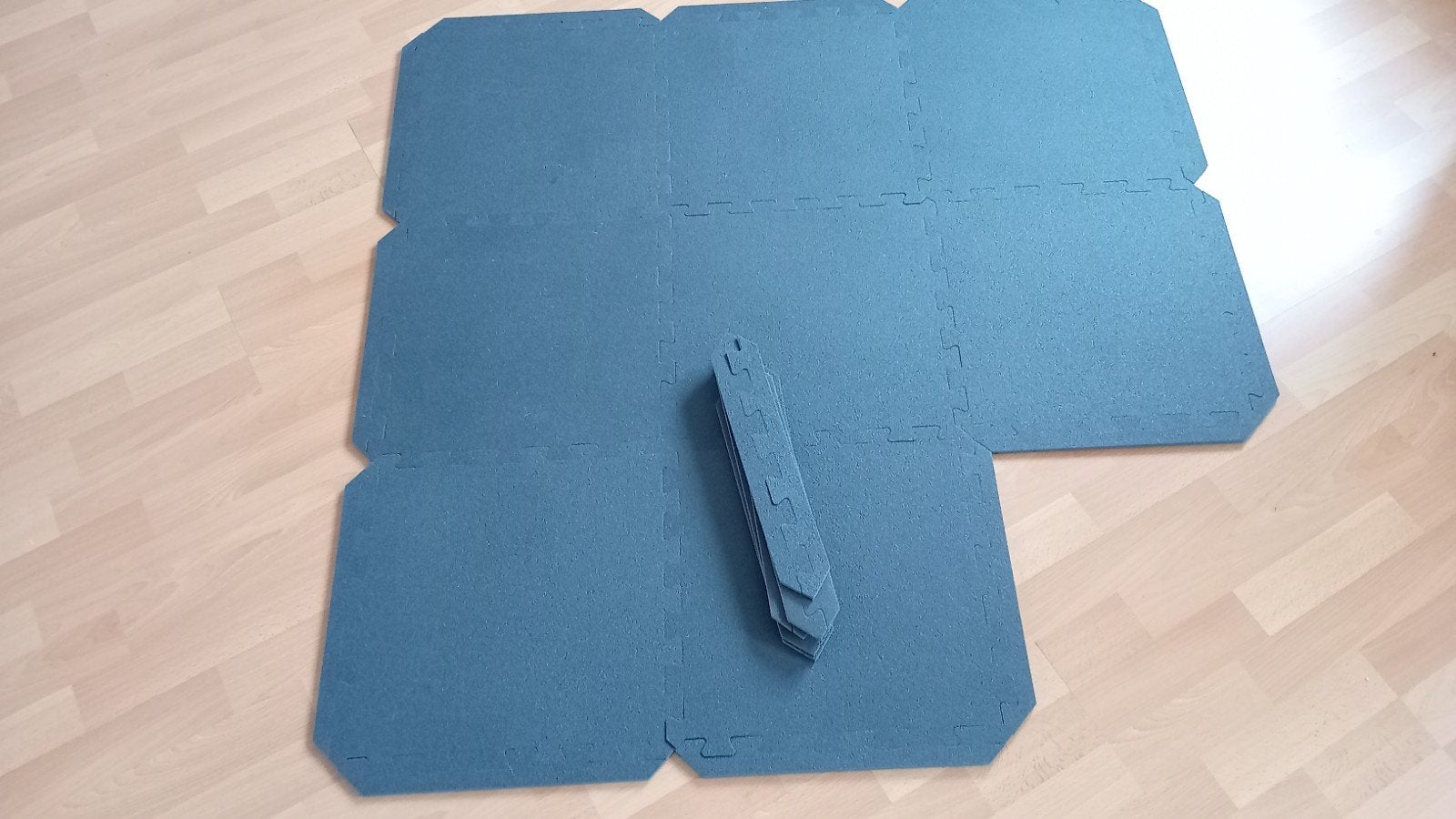8 schuim tegels, Ophalen, Gebruikt, Fitnessmat