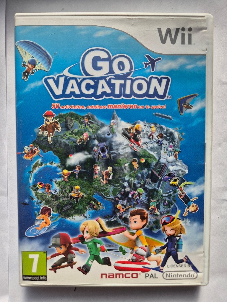 GO VACATION, Spelcomputers en Games, Gebruikt, 1 speler, Ophalen of Verzenden, Vanaf 3 jaar