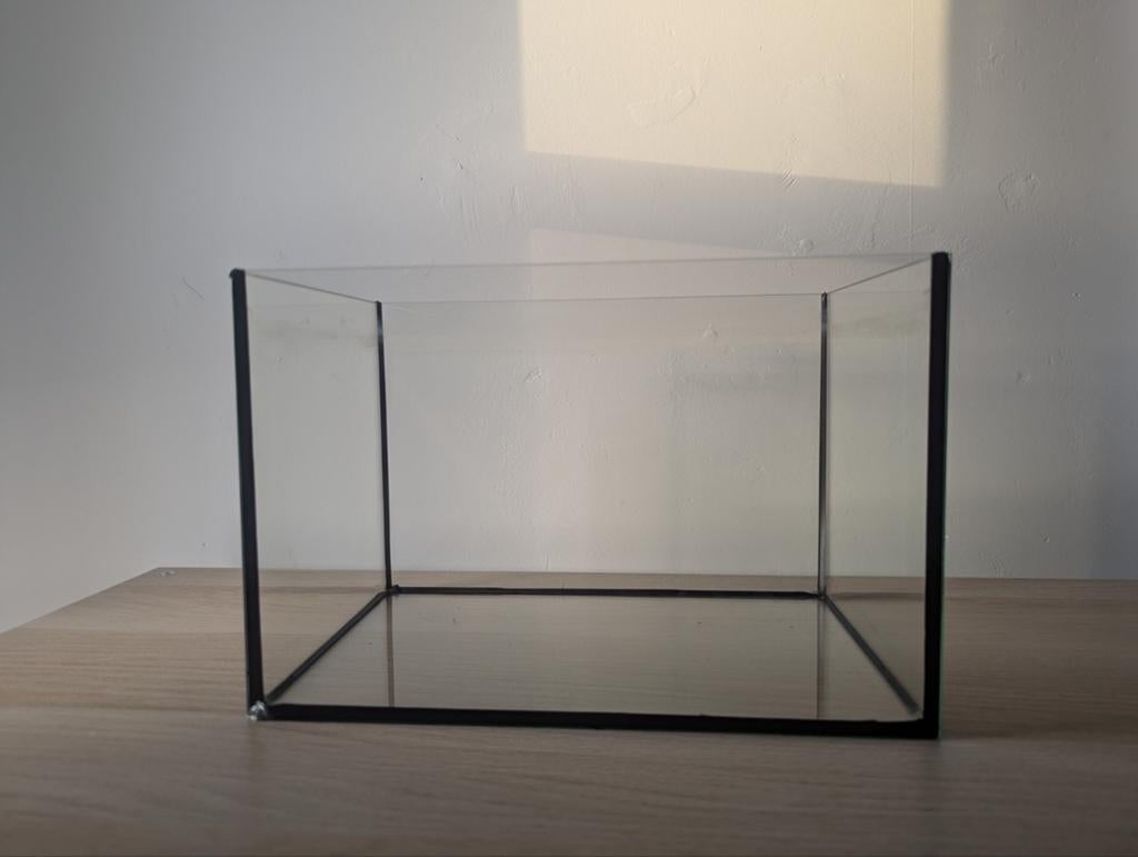 Small glass aquarium 12L, Ophalen, Gebruikt, Leeg aquarium