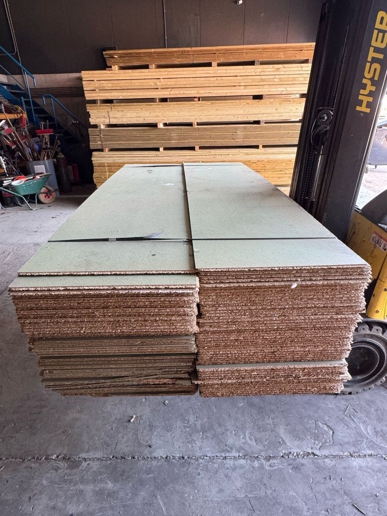 Spaanplaten TG4 12mm 244x61, Ophalen, Overige materialen, Nieuw, .