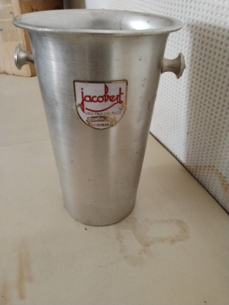 Vintage Jacobet Colmar Wijnkoeler/Champagnekoeler, Antiek en Kunst, Antiek | Woonaccessoires, Ophalen of Verzenden