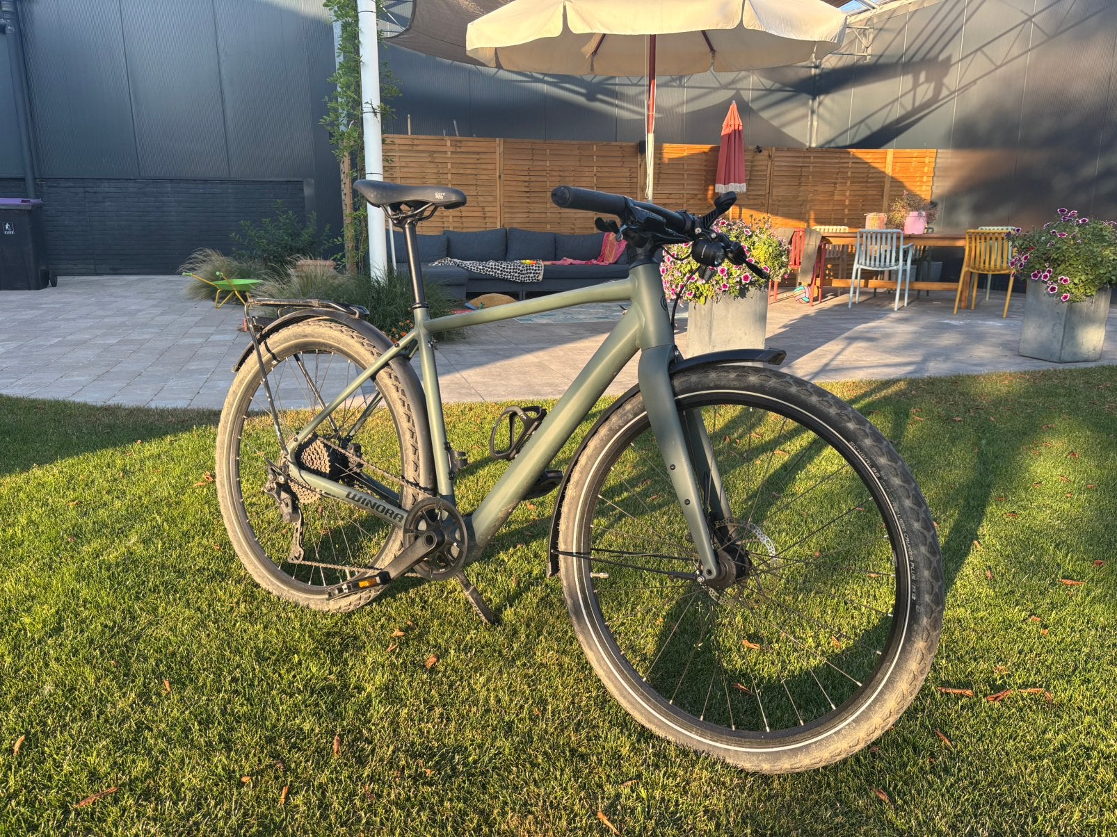 Elektrische fiets Winora 50cm/m, Fietsen en Brommers, Elektrische fietsen, Zo goed als nieuw, Overige merken, 47 tot 51 cm, Ophalen