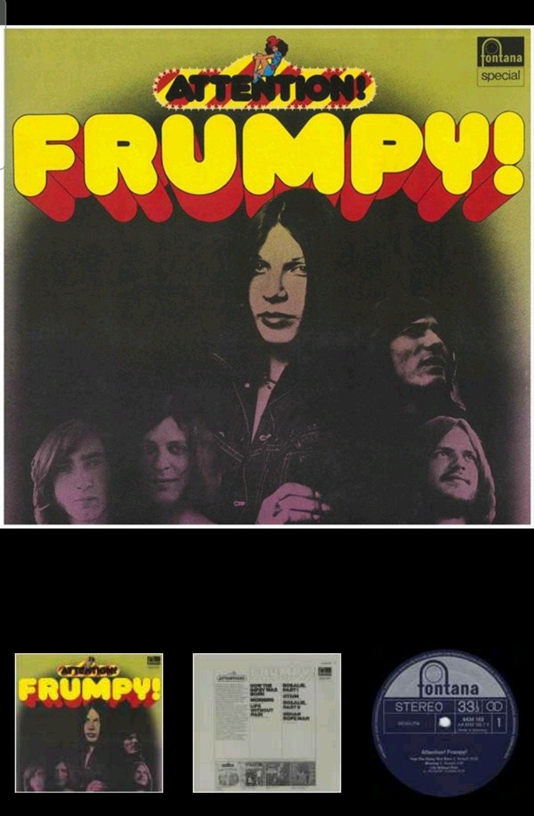 Lp frumpy, Ophalen of Verzenden, Zo goed als nieuw, 12 inch, Poprock