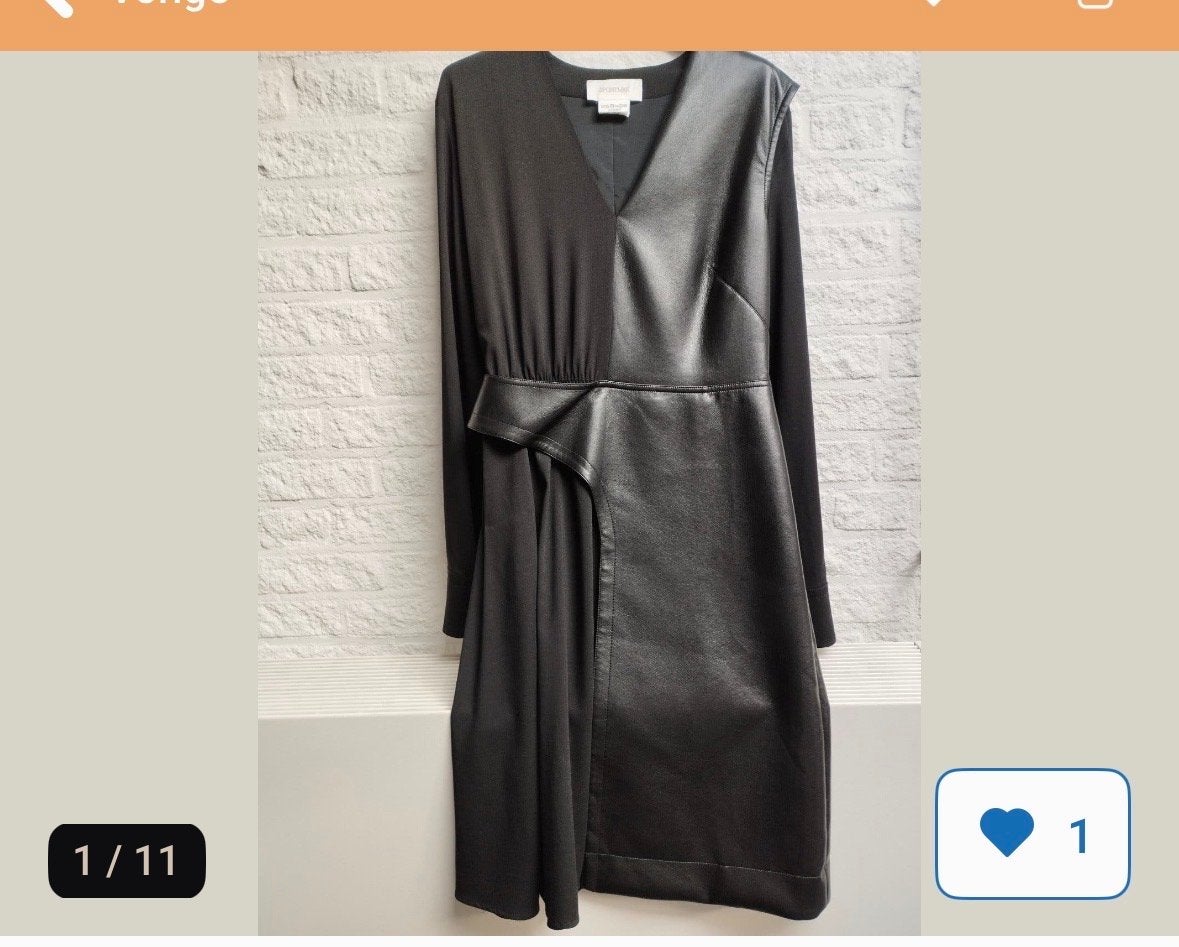 Max Mara Jurk Zwart  maat 36, Kleding | Dames, Ophalen of Verzenden, Zo goed als nieuw, Maat 36 (S), Zwart