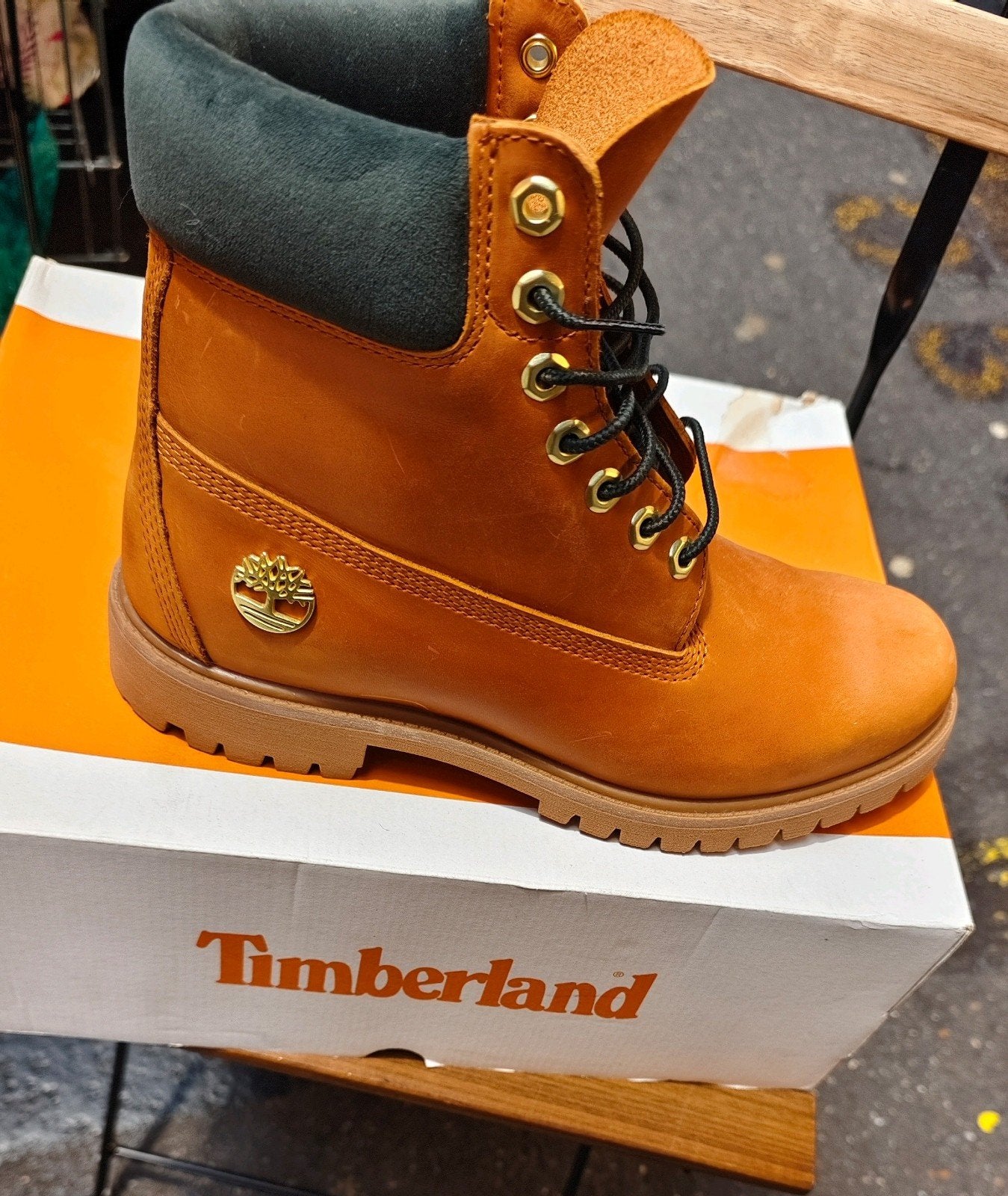 Men's Timberland Premium 6-Inch Waterproof Boot 42, Kleding | Heren, Ophalen of Verzenden, Nieuw, Bruin, Boots
