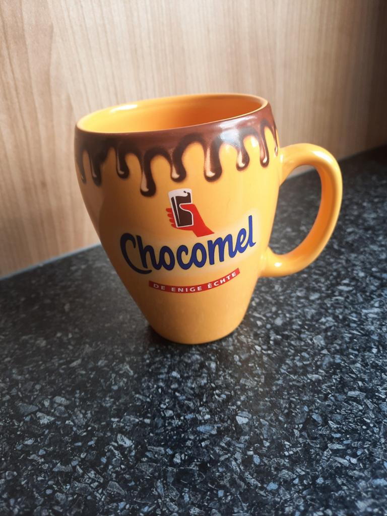 Chocomel mokken - De enige echte, Huis en Inrichting, Keuken | Servies, Kop(pen) en/of Schotel(s), Overige stijlen, Keramiek, Ophalen of Verzenden