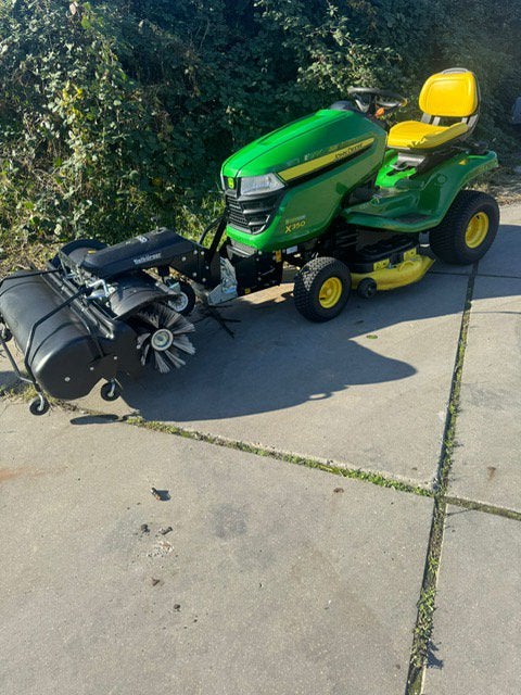 Zitmaaier John Deere X350, Tuin en Terras, Grasmaaiers, Ophalen, Zo goed als nieuw, 50 cm of meer