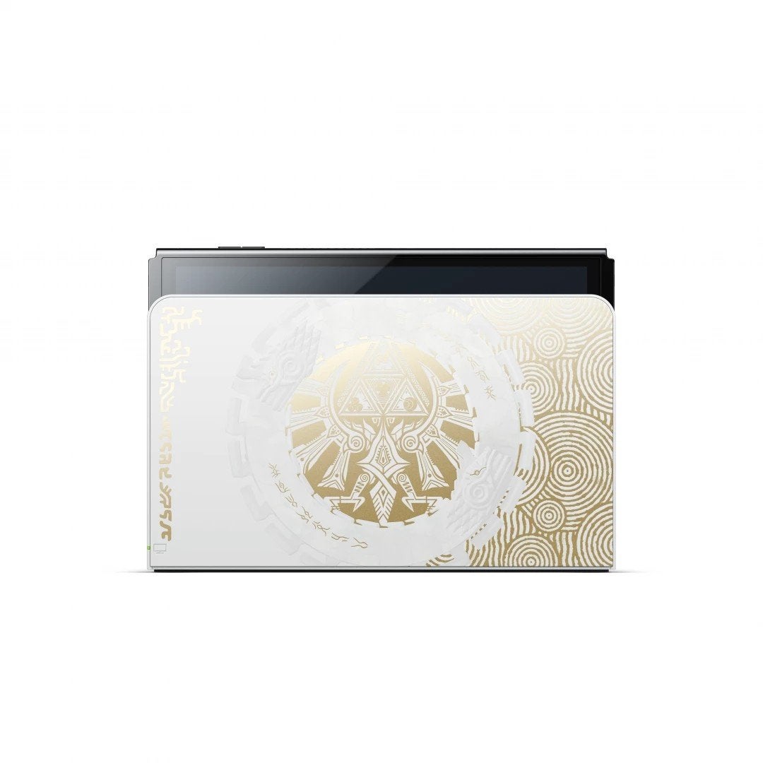Nintendo Switch OLED - Zelda TOTK Limited Edition, Spelcomputers en Games, Spelcomputers | Nintendo Switch, Met games, Zo goed als nieuw