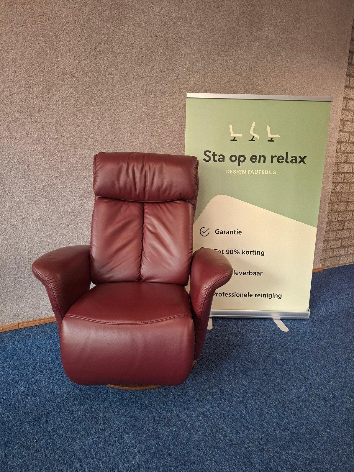 Sta op relax fauteuil Meubelzorg Sublime ZGAN evt op accu🔋, Minder dan 75 cm, Hoofdstraat 60 Schijndel, Ophalen of Verzenden