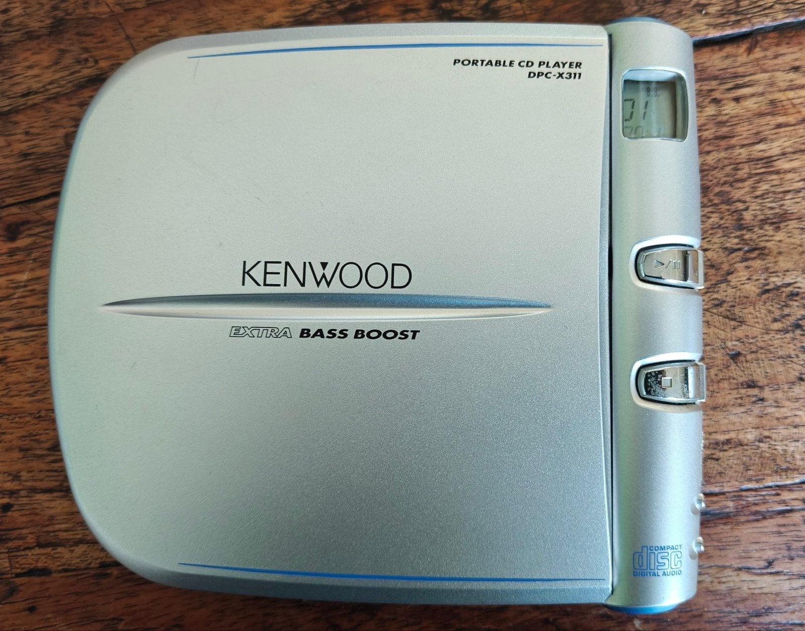 Vintage Kenwood Discman DPC-X311, Ophalen of Verzenden, Discman