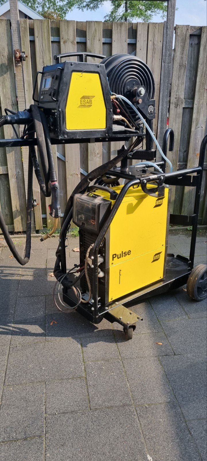 ESAB 4004i Pulse Lasapparaat met Feed 3004 draadaanvoer, Ophalen of Verzenden