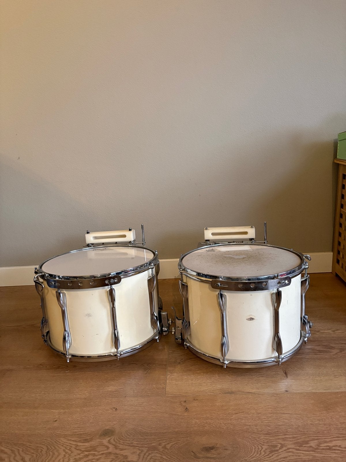 Twee Parade Snare Drums - Liefst Samen, Ophalen, Gebruikt, Premier