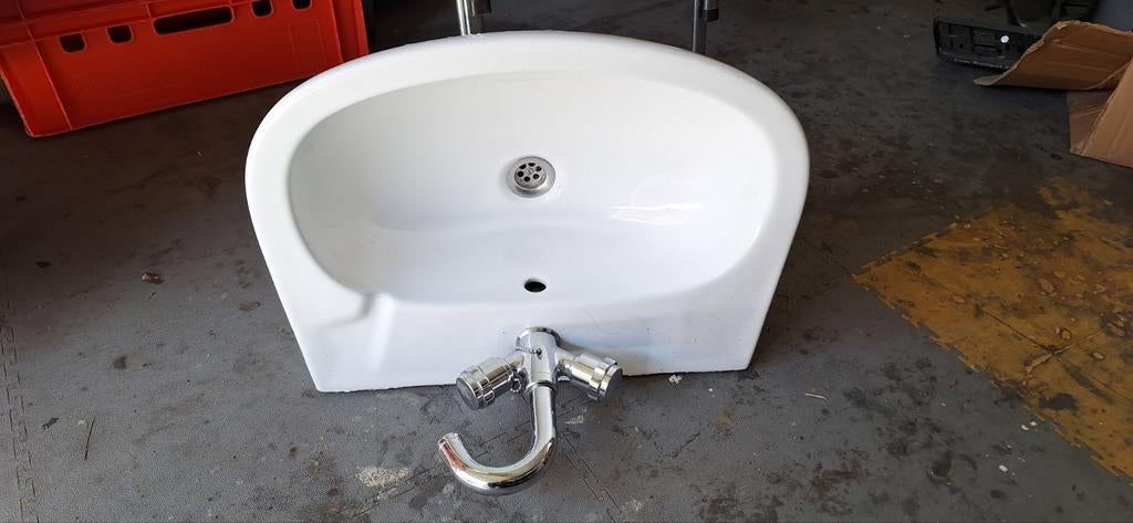 Wasbak met kraan, Doe-het-zelf en Verbouw, Sanitair, Ophalen of Verzenden, Kraan