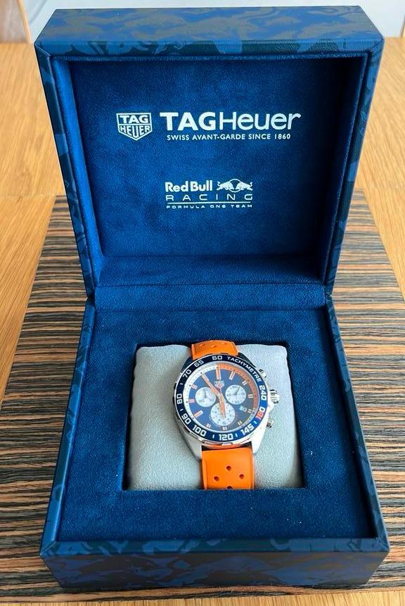 Tag Heuer Max Verstappen first edition 195/500, Ophalen, Staal, Polshorloge, Nieuw