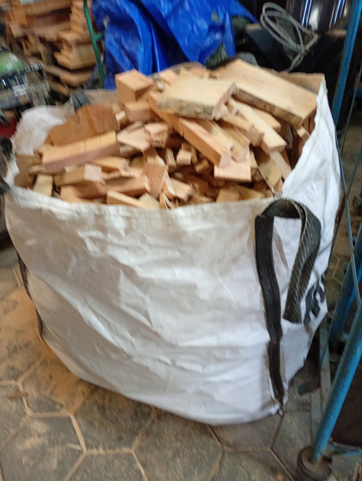 Big Bag zuiver stookhout haardhout, Tuin en Terras, Haardhout, Minder dan 3 m³, Ophalen