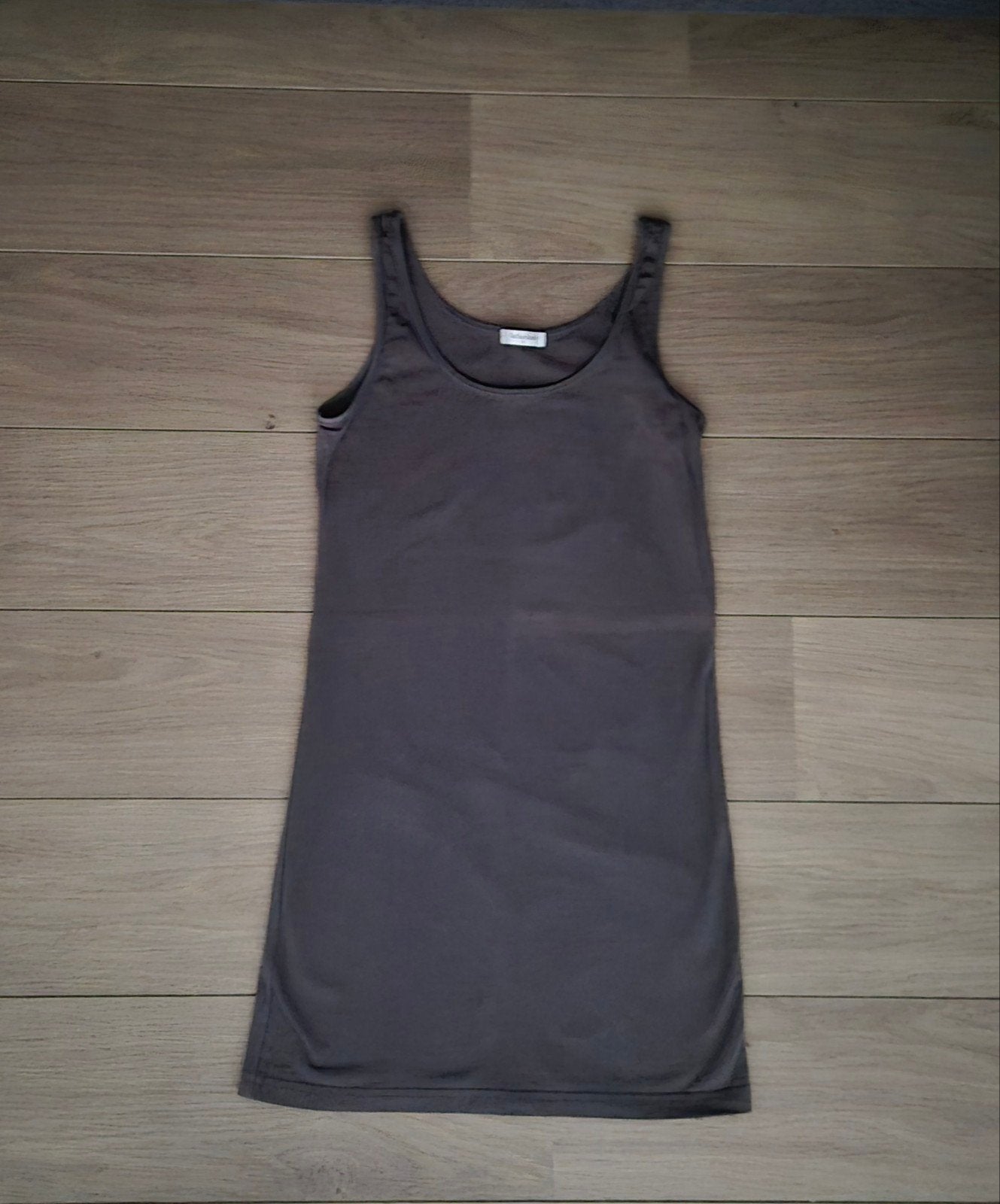 Sutherland top singlet hemd shirt antraciet mt xs, Ophalen of Verzenden, Zo goed als nieuw, Zonder mouw, Maat 34 (XS) of kleiner