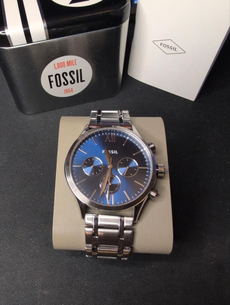 FOSSIL Fenmore Multifunction Horloge BQ2808, Sieraden, Tassen en Uiterlijk, Horloges | Heren, Ophalen of Verzenden, Zo goed als nieuw