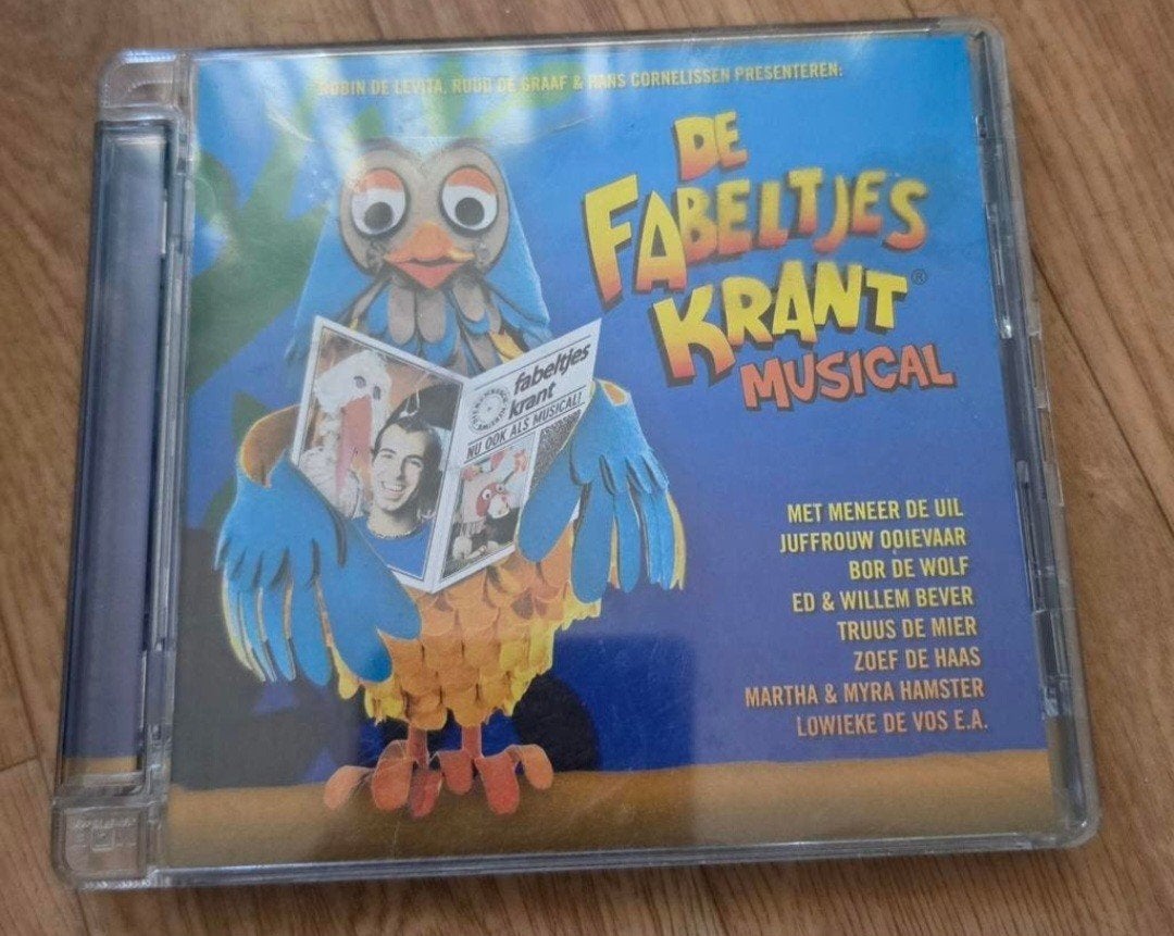 De Fabeltjes Krant De Musical, Cd's en Dvd's, Ophalen of Verzenden, Zo goed als nieuw